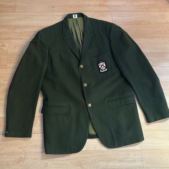 Vintage Men’s army green Thorough patched/crested jacket . - Picture 7 of 9